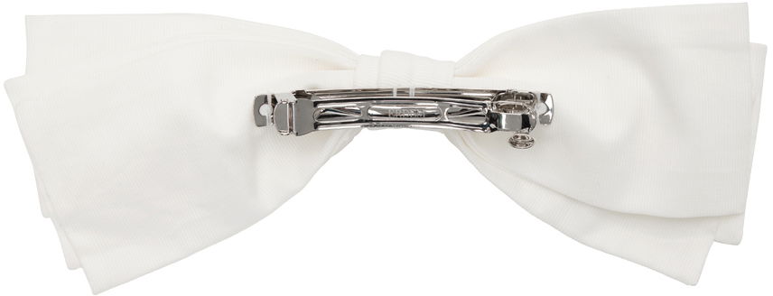 Значка Erdem Erdem Crystal Bee Hair Bow Бяло | PS24_R1H4_WECF, 1