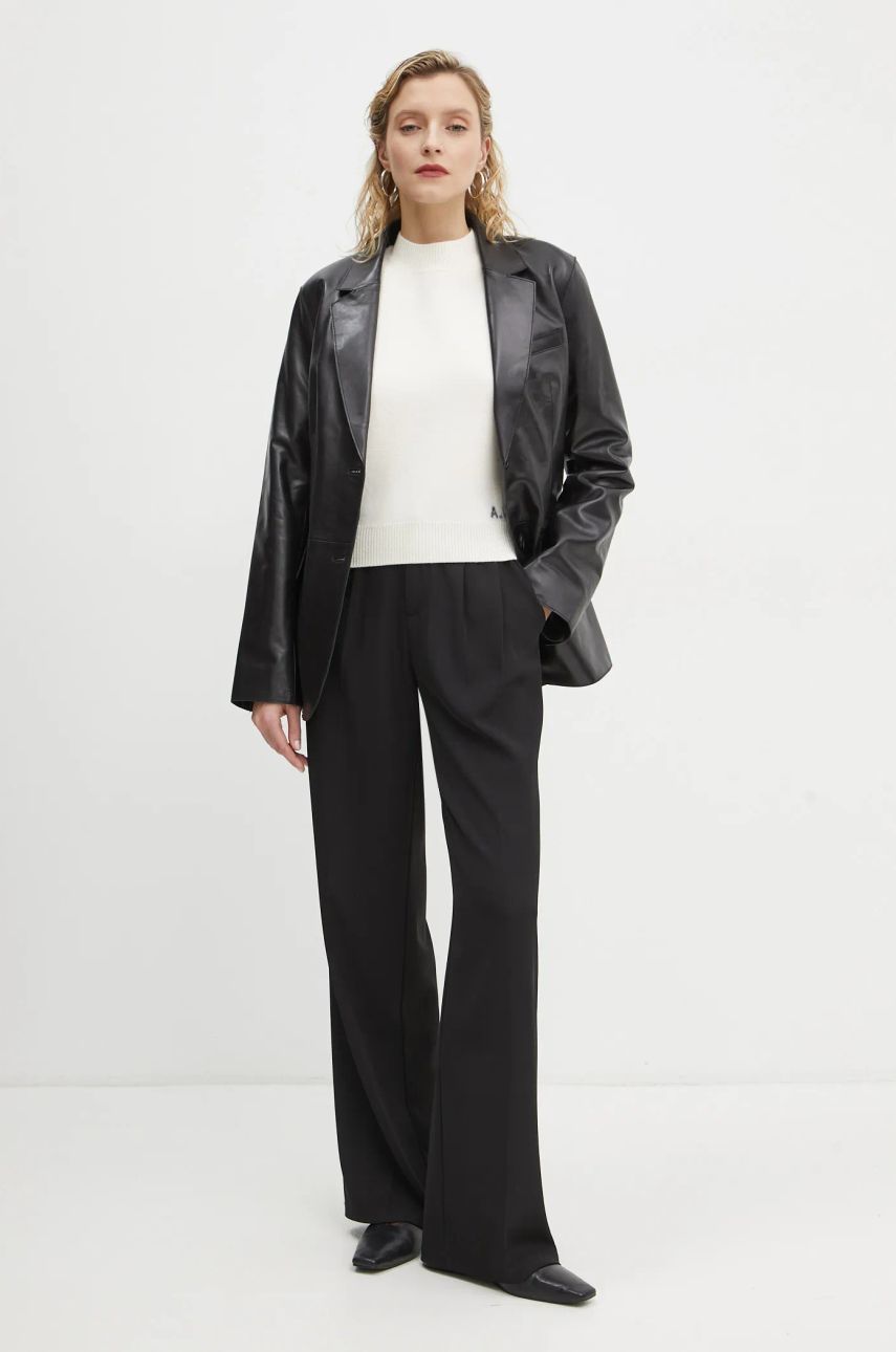 Яке STAND STUDIO Stand Studio Mina Leather Blazer Черно | 66391.7850, 1