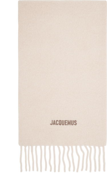 Шал Jacquemus Les Classiques 'The Moisson' Scarf Бежово | 23HACU00574AOT4032, 4