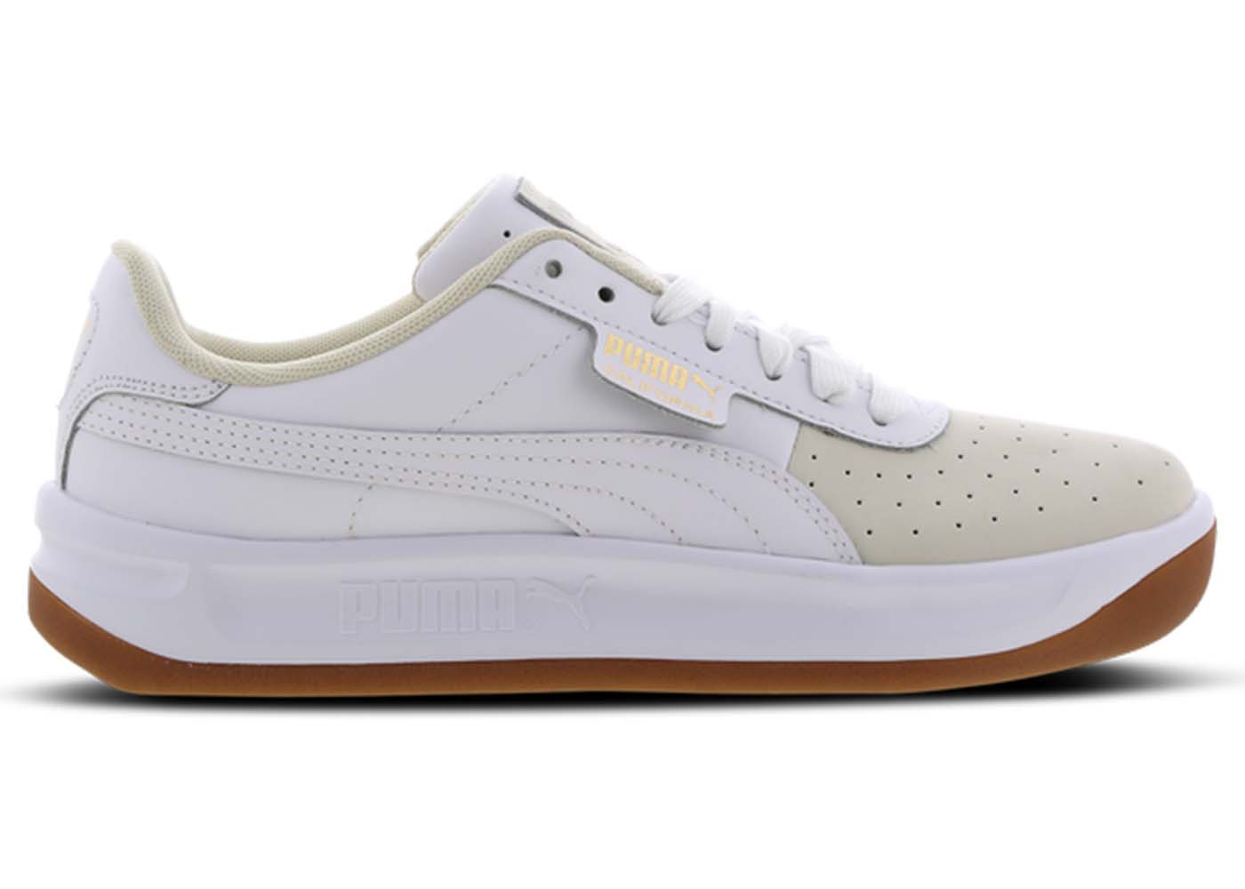 Кецове и обувки Puma California Exotic Whisper White (Women's) Сиво | 368135-01, 0