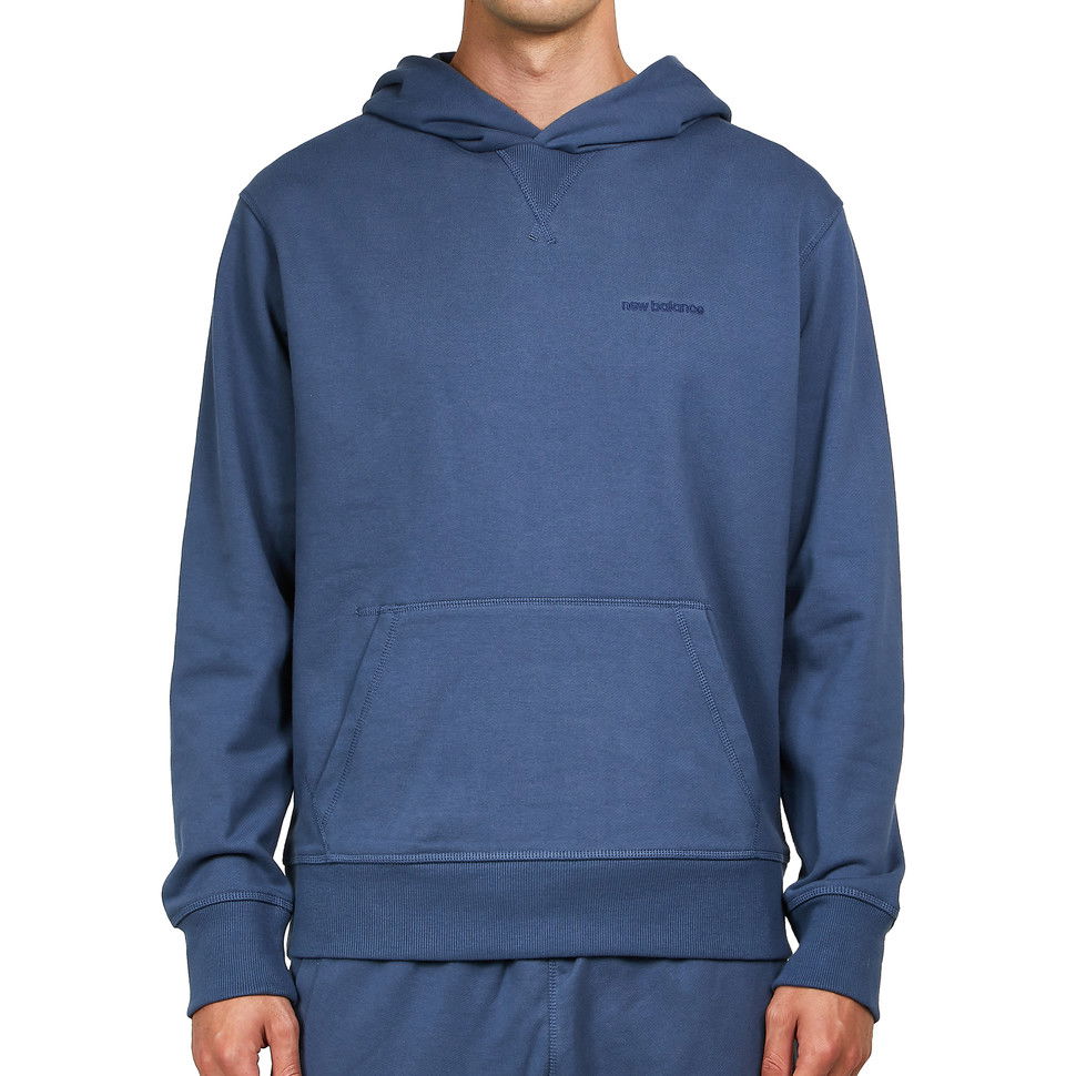 Суитчър New Balance Athletics Nature State Hoodie Тъмно синьо | MT23565_VTI, 0