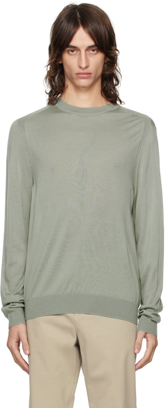 Пуловер Paul Smith Paul Smith Crewneck Sweater Зелено | M1R-562X-M02093-36, 0