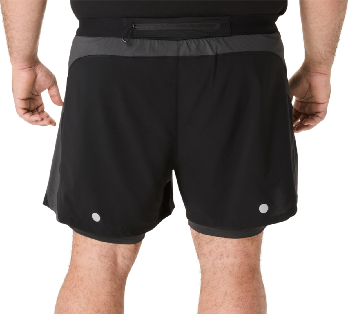 Къси панталони Asics Road 2-in-1 5" Shorts Черно | 2011d245-001, 1