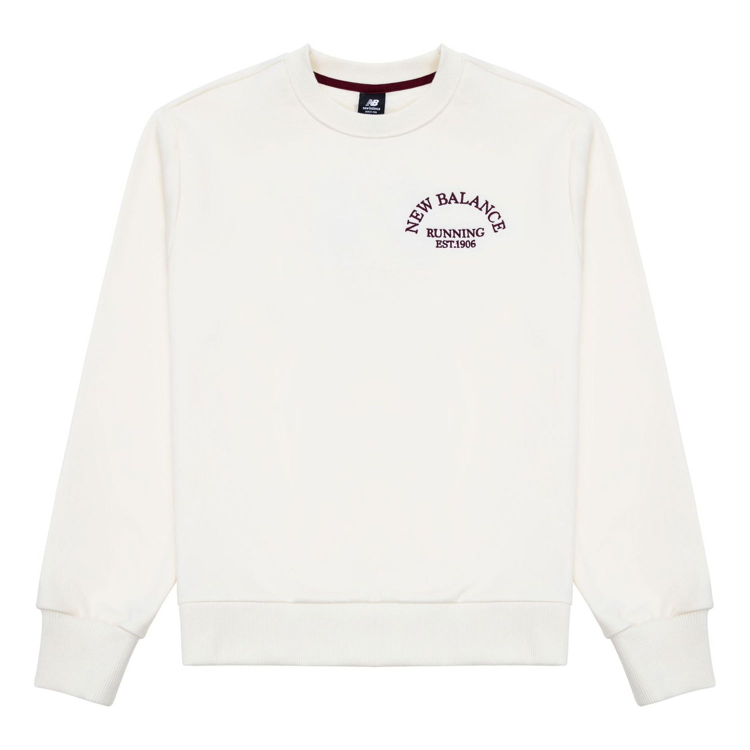 Пуловер New Balance Men's Sportswear Sweatshirt Бяло | AMT31311-CIC, 0