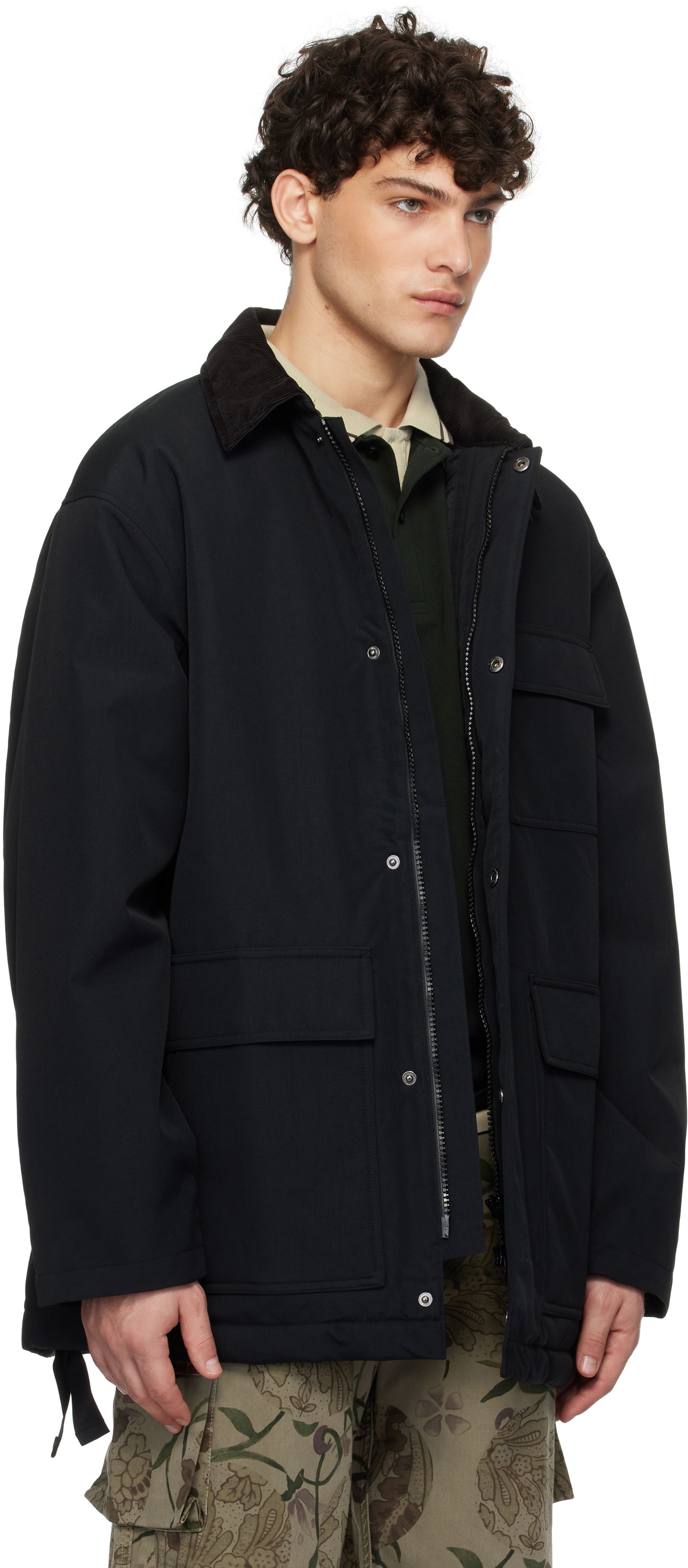 Парка Carhartt WIP Black Clarton Insulated Coat Черно | I033870, 1