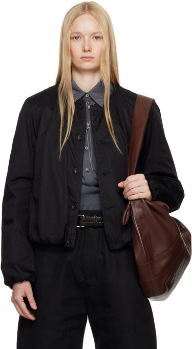 Яке бомбър LEMAIRE Lemaire Wadded Bomber Jacket Черно | OW1128 LF1207, 0