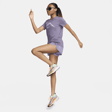 Тениска Nike Trail Dri-FIT Лилаво | FQ4987-509, 2