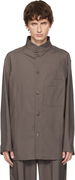 Standing Collar Overshirt