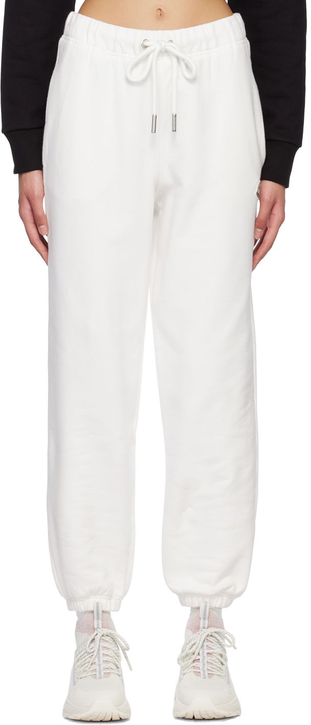 Спортни панталони Moncler Drawstring Lounge Pants Бяло | I10938H00002899WC, 0