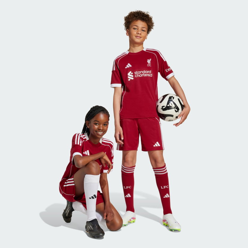 Комплект adidas Performance Liverpool FC 25/26 Home Kit Червено | JV6441