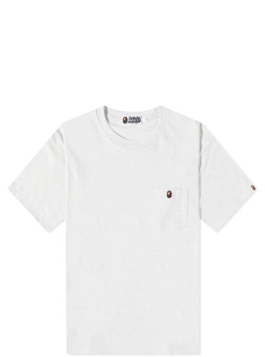 One Point Pocket T-Shirt Grey