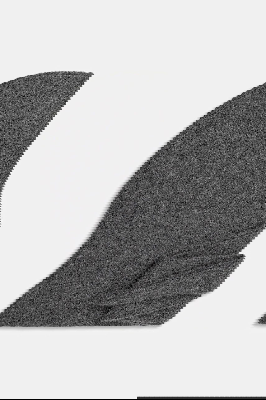 Шапка GANNI Soft Wool Balaclava Сиво | A6475, 0