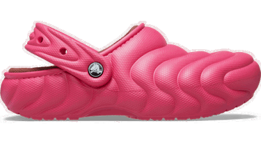 Кецове и обувки Crocs Classic Lined Overpuff Clogs Розово | 210059-6ZQ, 0