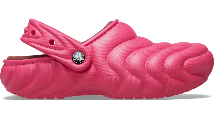 Кецове и обувки Crocs Classic Lined Overpuff Clogs Розово | 210059-6ZQ