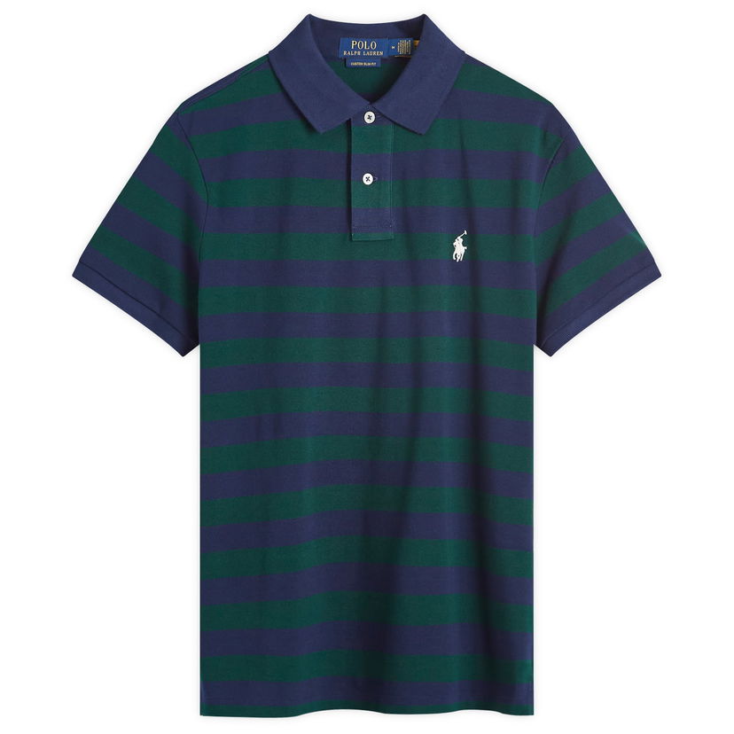 Поло тениска Polo by Ralph Lauren Stripe Polo Тъмно синьо | 710941435001