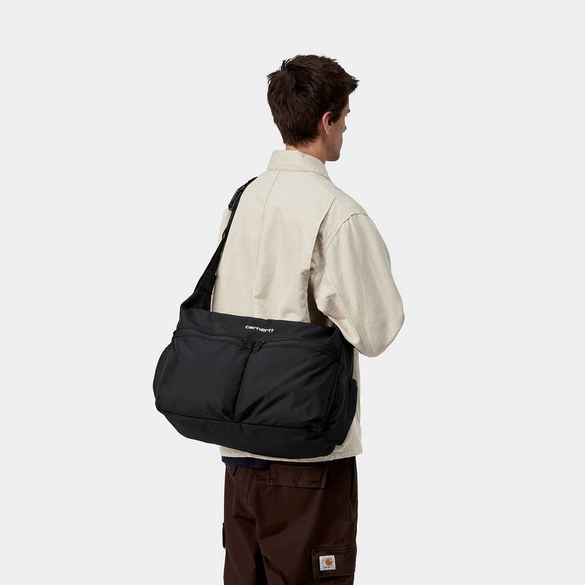 Чанта през рамо Carhartt WIP Kaden Multi-Pocket Messenger Bag Черно | A252047_1