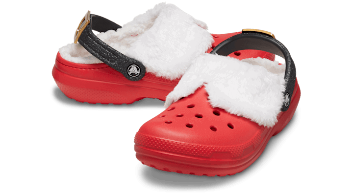 Кецове и обувки Crocs Classic Lined Santa Clogs Червено | 210933-6WE, 1