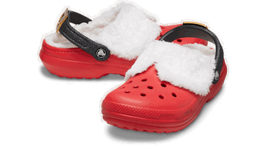 Кецове и обувки Crocs Classic Lined Santa Clogs Червено | 210933-6WE, 1