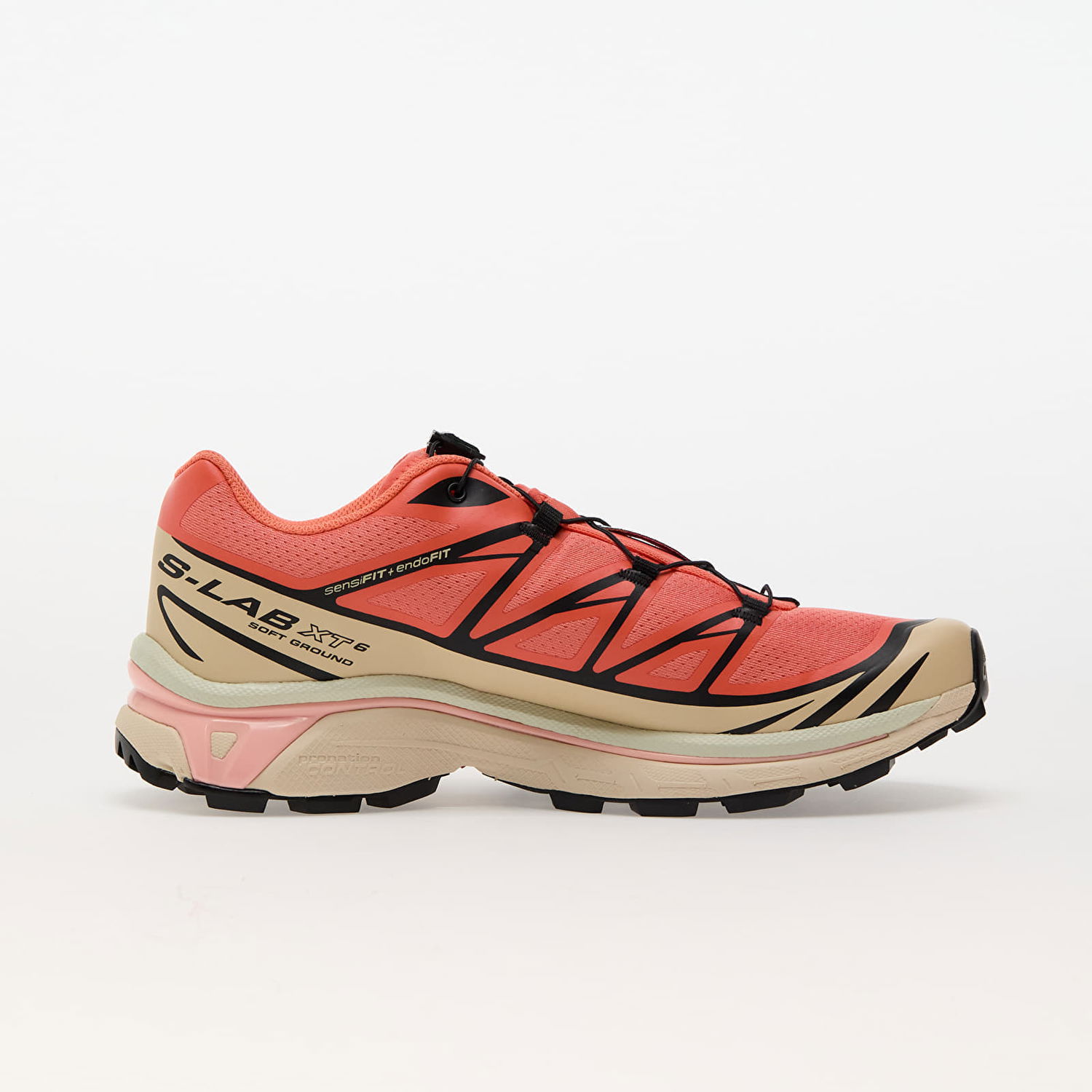Кецове и обувки Salomon XT-6 Living Coral/ Black/ Cement Червено | L47445000, 1
