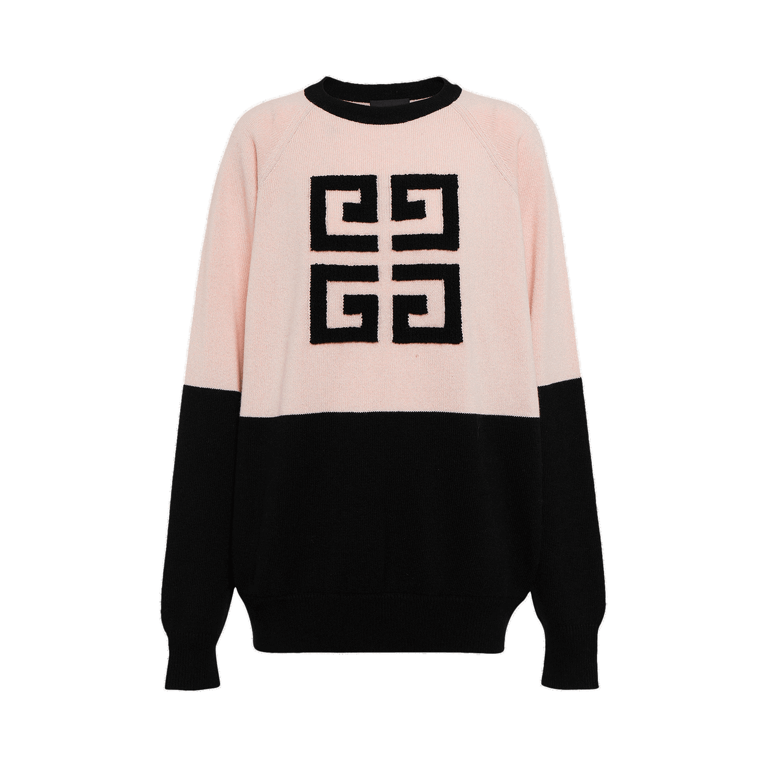 Пуловер Givenchy 4G Bi Color Crewneck Розово | BW908N4ZBA 024, 0