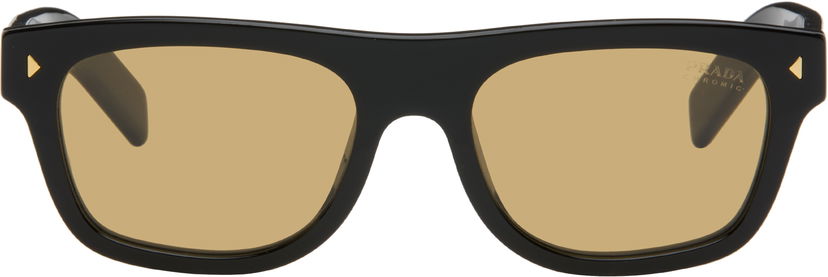 Слънчеви очила Prada Iconic Metal Plaque Sunglasses Черно | 0PR B12S 16K60F55 8056262397435