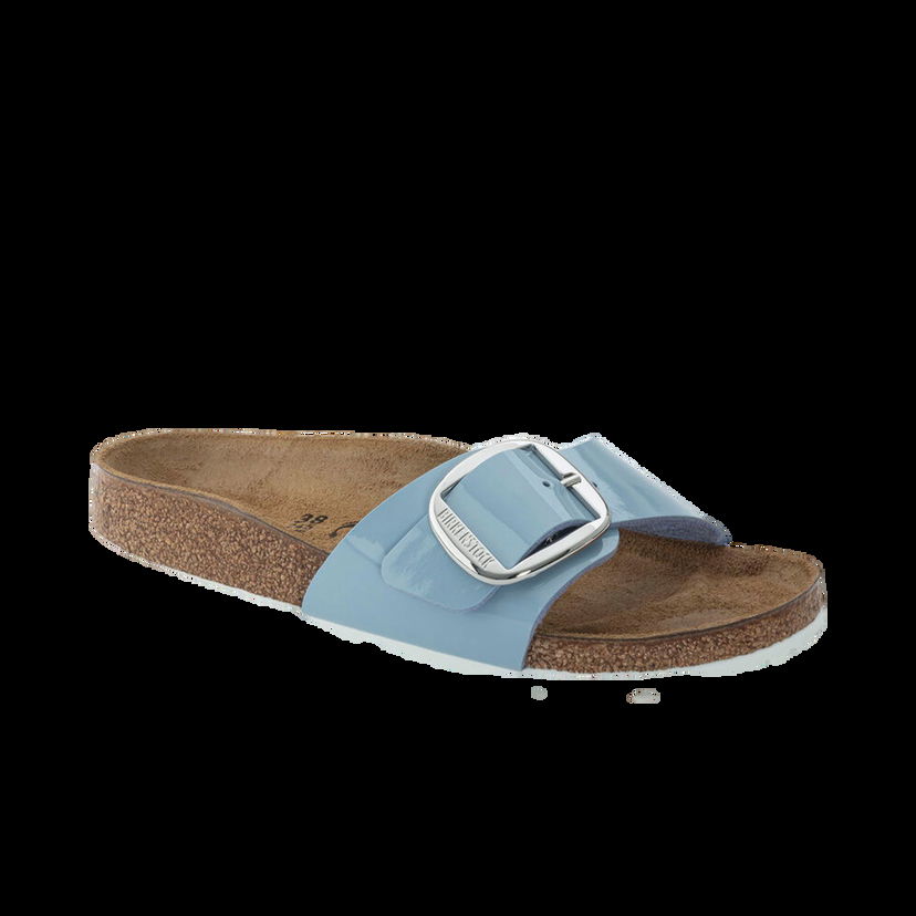 Кецове и обувки Birkenstock Madrid Big Buckle Birko-Flor Синьо | 1025834