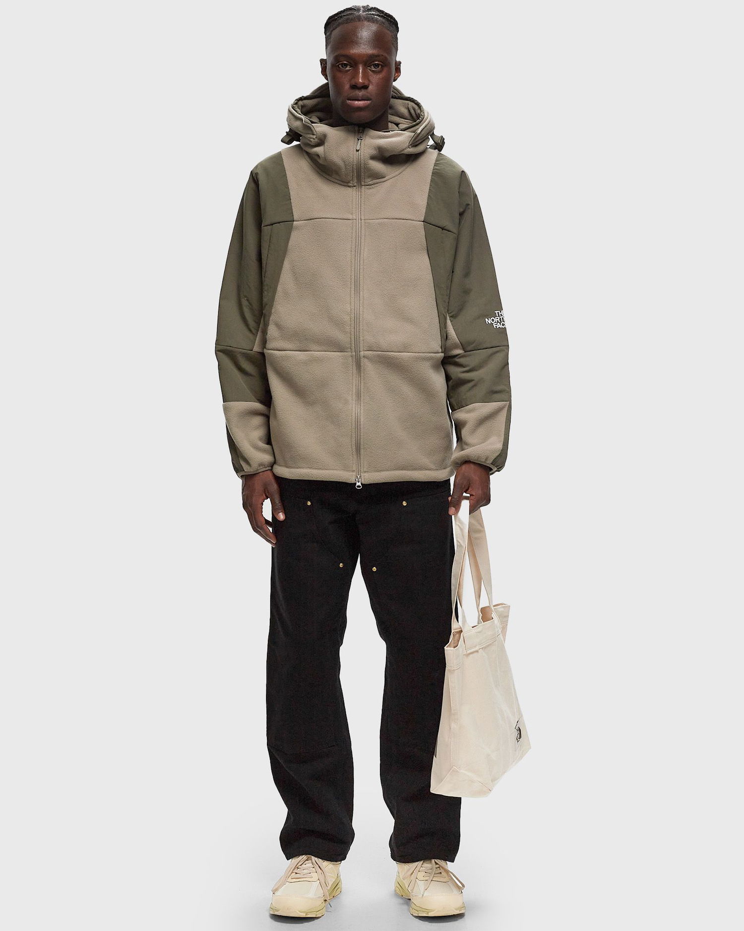 Суитчър The North Face Fleece Jacket With Hood Бежово | NF0A8A849O01, 1