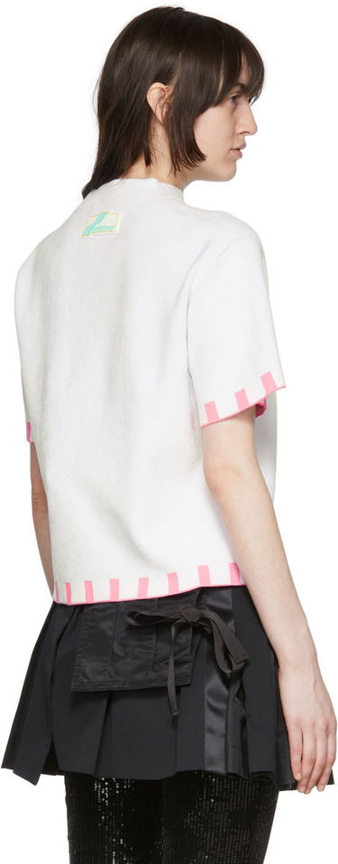 Пуловер We11done We11done Viscose Knit Top Бяло | WD-KT1-22-641-W-PK, 2