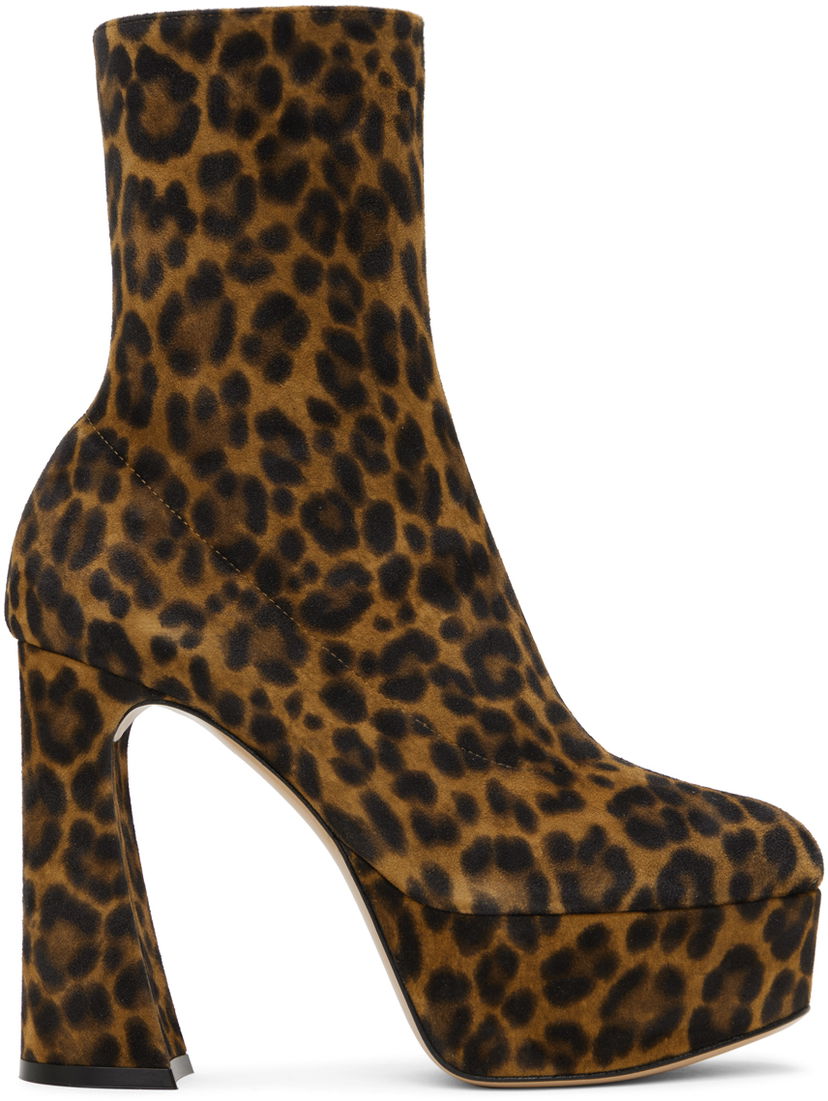 Облекло Gianvito Rossi Gianvito Rossi Holly Platform Ankle Boots Кафяво | G73174.70RIC.CMD