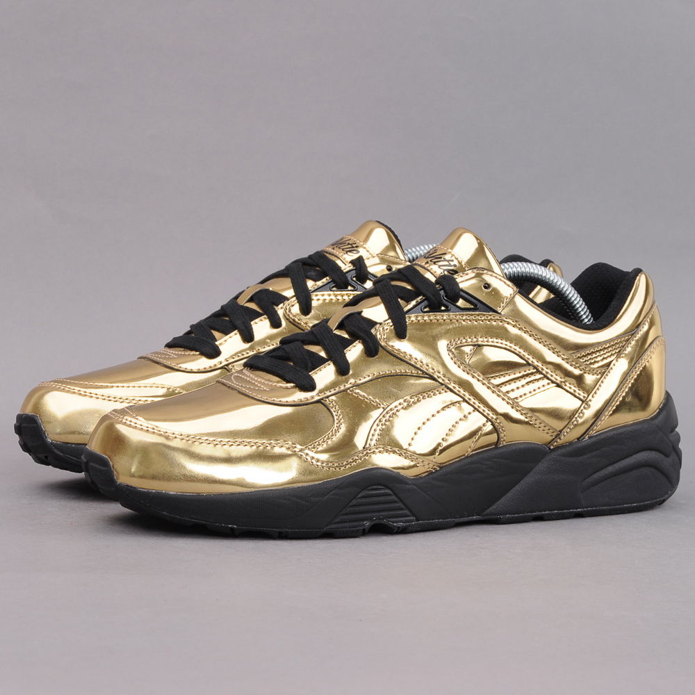 Кецове и обувки Puma R698 x Vashtie G gold Металик | 358838 01, 1