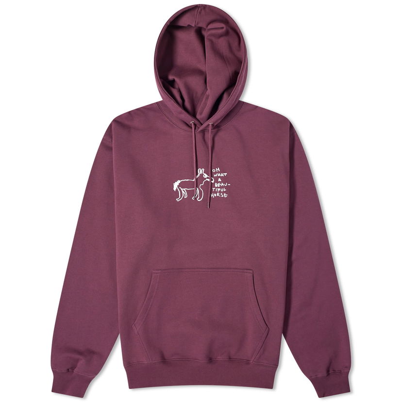 Суитчър Polar Skate Co. Beautiful Horses Hoodie Бургунди | PSC-W23-24