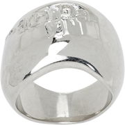 Jean Paul Gaultier Silver-Tone "The Logo" Ring