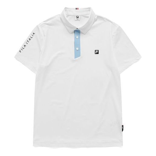 Поло тениска FILA Golf Under Polo Shirt Бяло | A11M115152F-WT