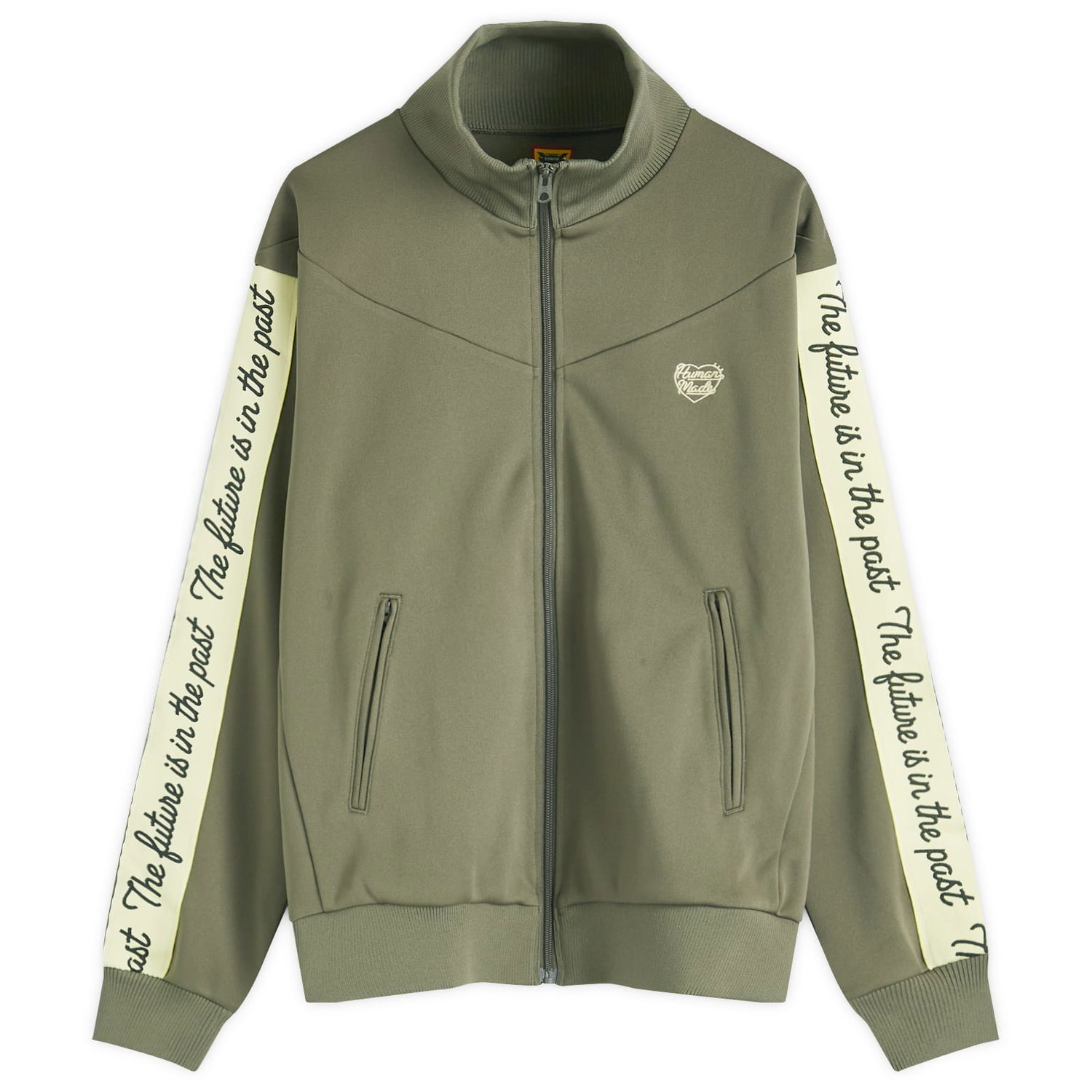 Яке Human Made Track Jacket Зелено | HM28JK043-OL, 0