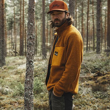 Пуловер Lundhags Lundhags Flok Wool Pile Fleece Jacket Кафяво | 1113100, 2