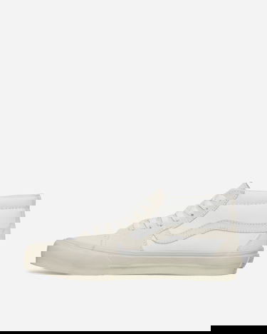 Кецове и обувки Vans JJJJOUND x Sk8-Mid VLT LX "True White" Бяло | VN0A7TNHW001, 4