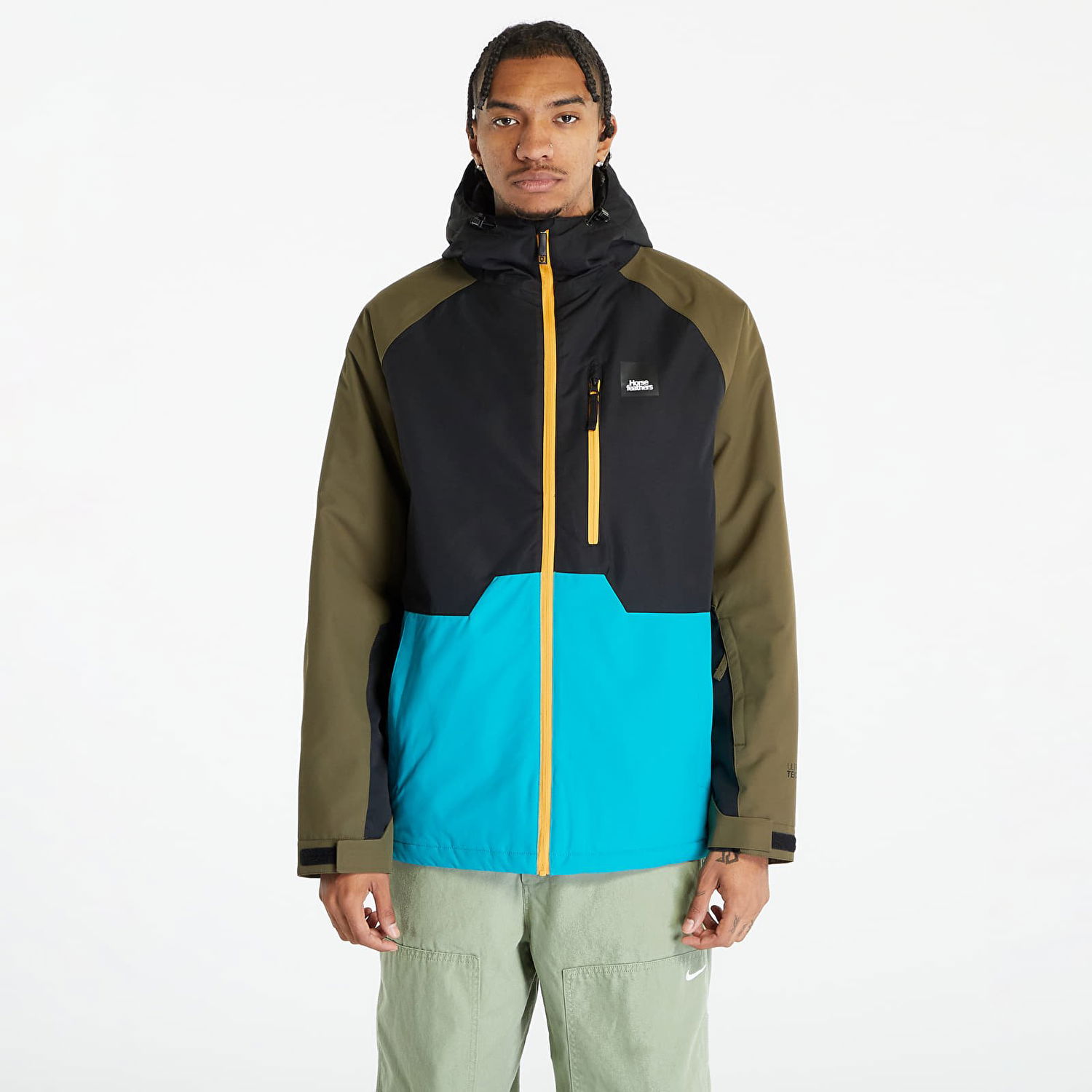Яке Horsefeathers Crown Jacket Тюркоазено | OM306I, 0