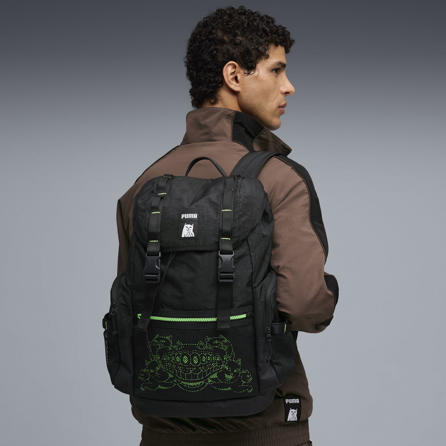 Раница Puma RIPNDIP Cat Graphic 25L Backpack Черно | 091818_01, 1