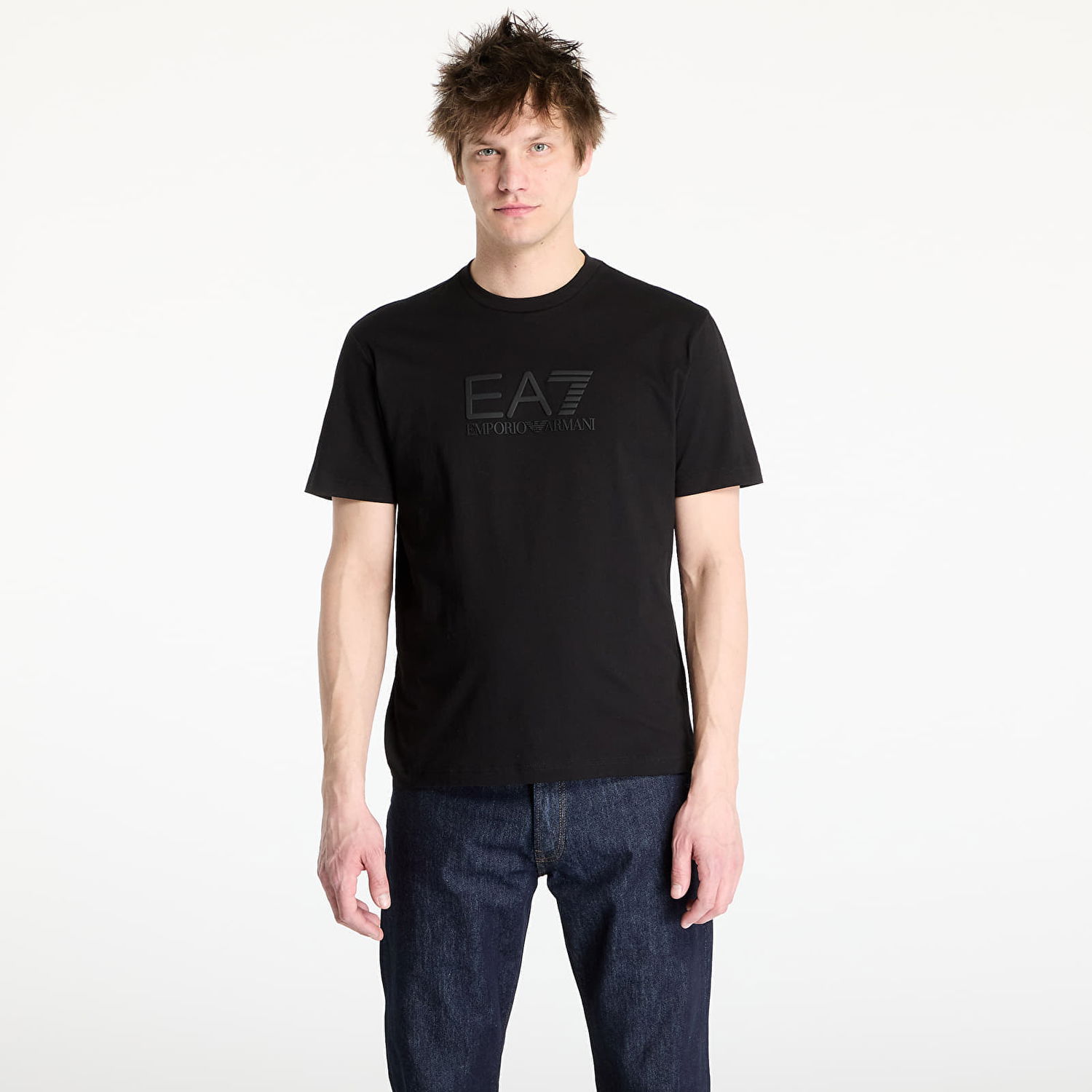 Тениска Emporio Armani EA7 Emporio Armani Train Visibility T-Shirt Черно | 7M000224AF10375UC001, 0