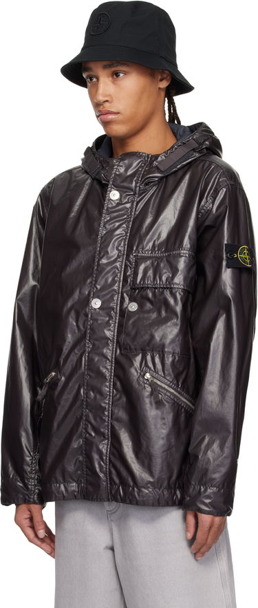 Ветровка Stone Island Stone Island Mussola Gommata-TC Hooded Jacket Сиво | K1S15 4100062 S0022, 3