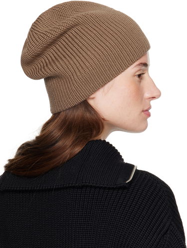 Шапка Courrèges Courrèges Light Wool Beanie Кафяво | 325MCP017FI0036, 2