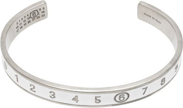 Гривна Maison Margiela MM6 Maison Margiela Numeric Cuff Bracelet Металик | SM6UY0090 P7211, 0