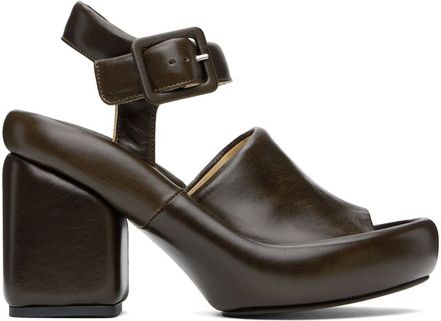LEMAIRE Padded Wedge Heeled Sandals