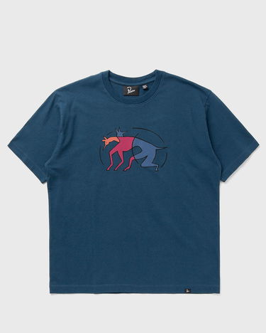 Тениска By Parra The Zoomies Graphic T-Shirt Синьо | 54121, 0