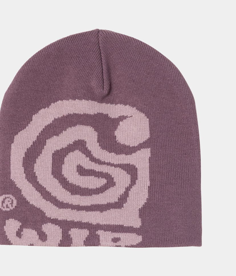 Шапка Carhartt WIP Carhartt WIP Helix Beanie Лилаво | I035627_4