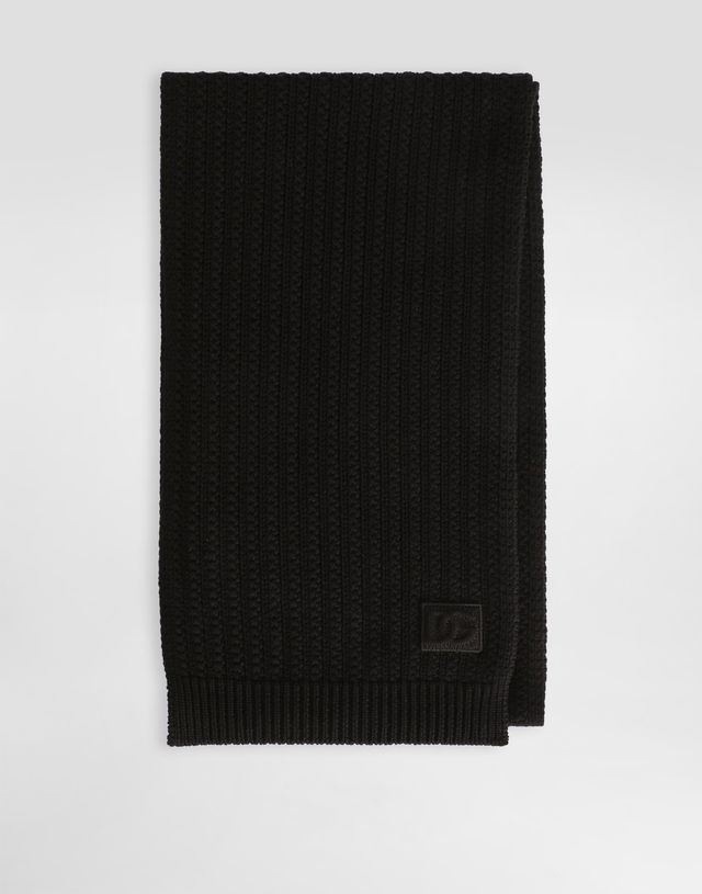 Dolce & Gabbana Cable-Knit Scarf