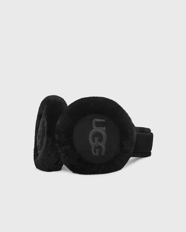 Аксесоари UGG UGG Sheepskin Embroidered Earmuffs Черно | 20955-BLK, 4