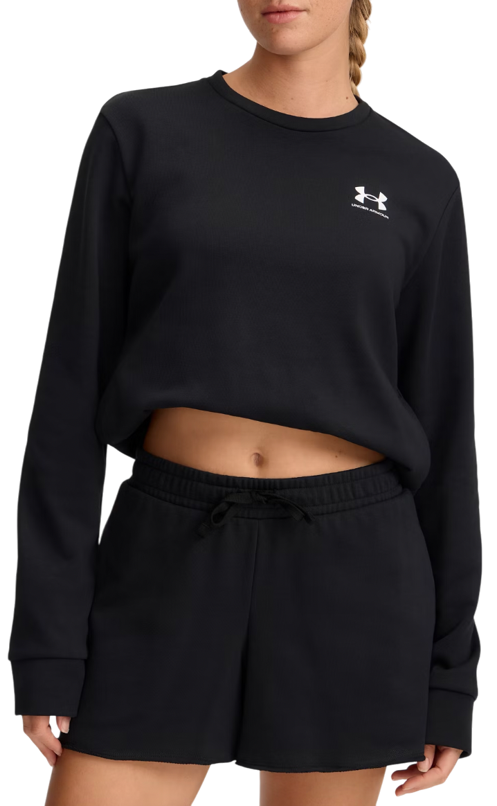 Пуловер Under Armour Under Armour Rival Terry Crew Sweatshirt Черно | 1389659-001, 0
