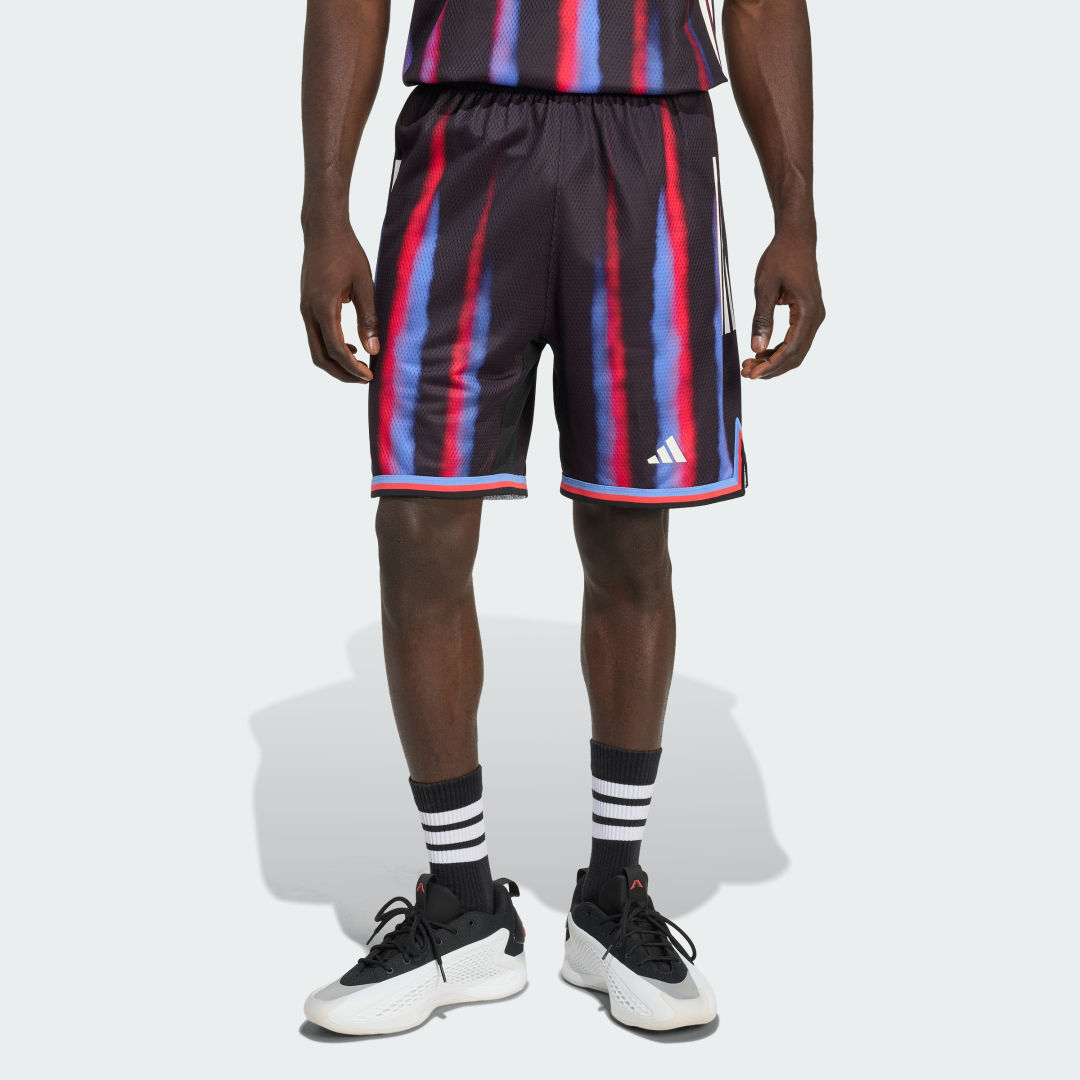 Къси панталони adidas Performance Paris Home Basketball Shorts Черно | KD4696, 0