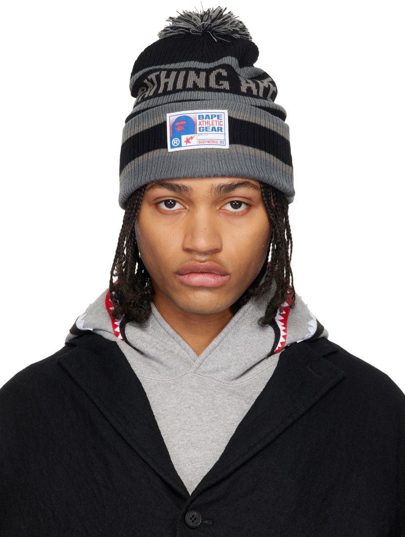 Шапка BAPE Pom Pom Beanie Многоцветен | 001HTL801007M